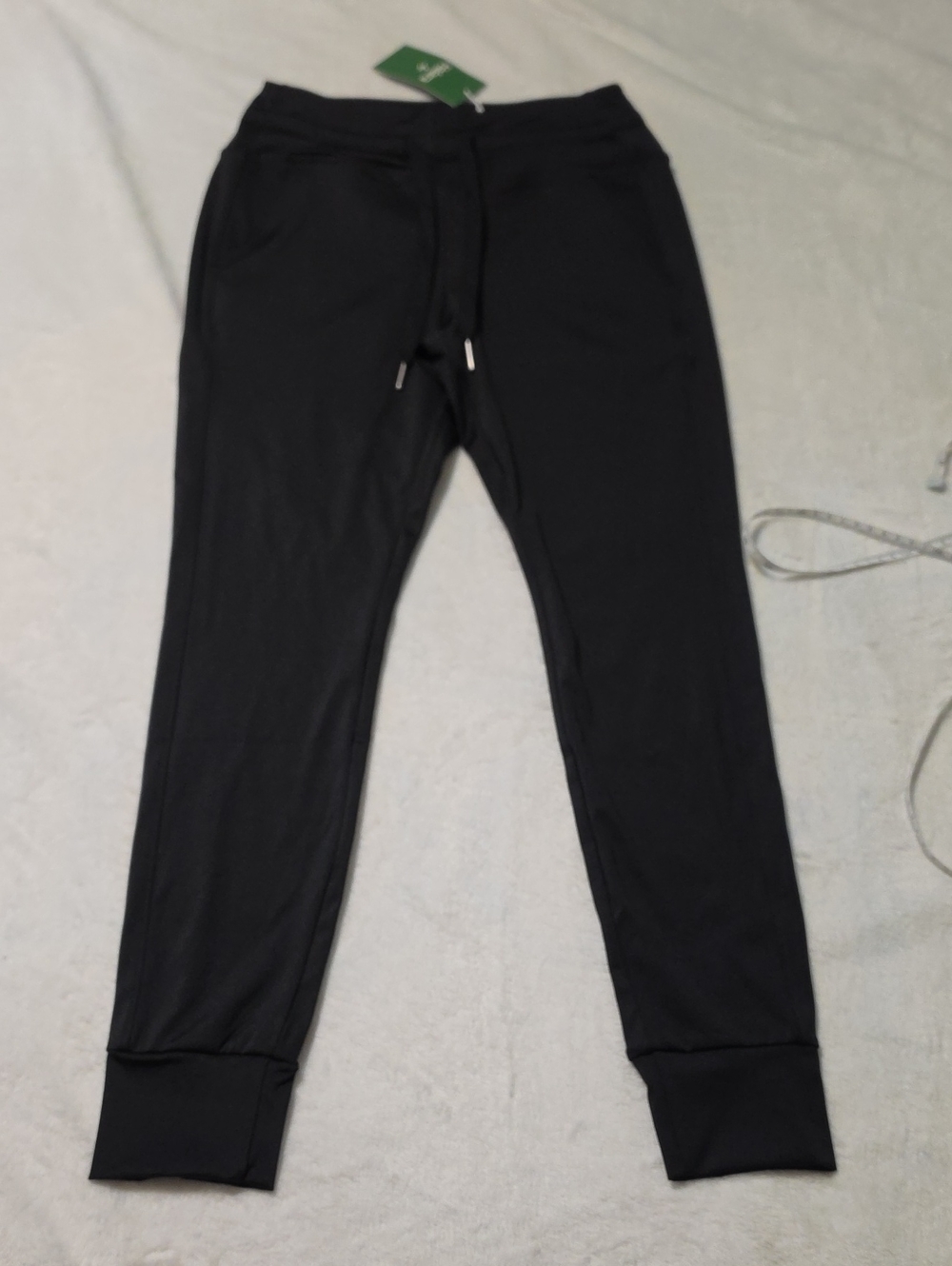 Nwt HALARA Black Tapered Joggers #526